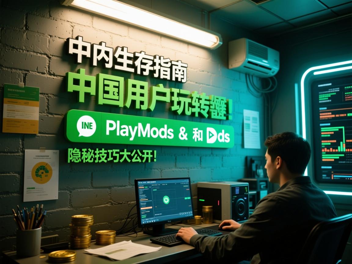 墙内生存指南,中国用户玩转LINE和PlayMods的隐秘技巧大公开!