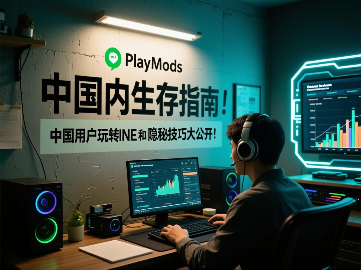 墙内生存指南,中国用户玩转LINE和PlayMods的隐秘技巧大公开!