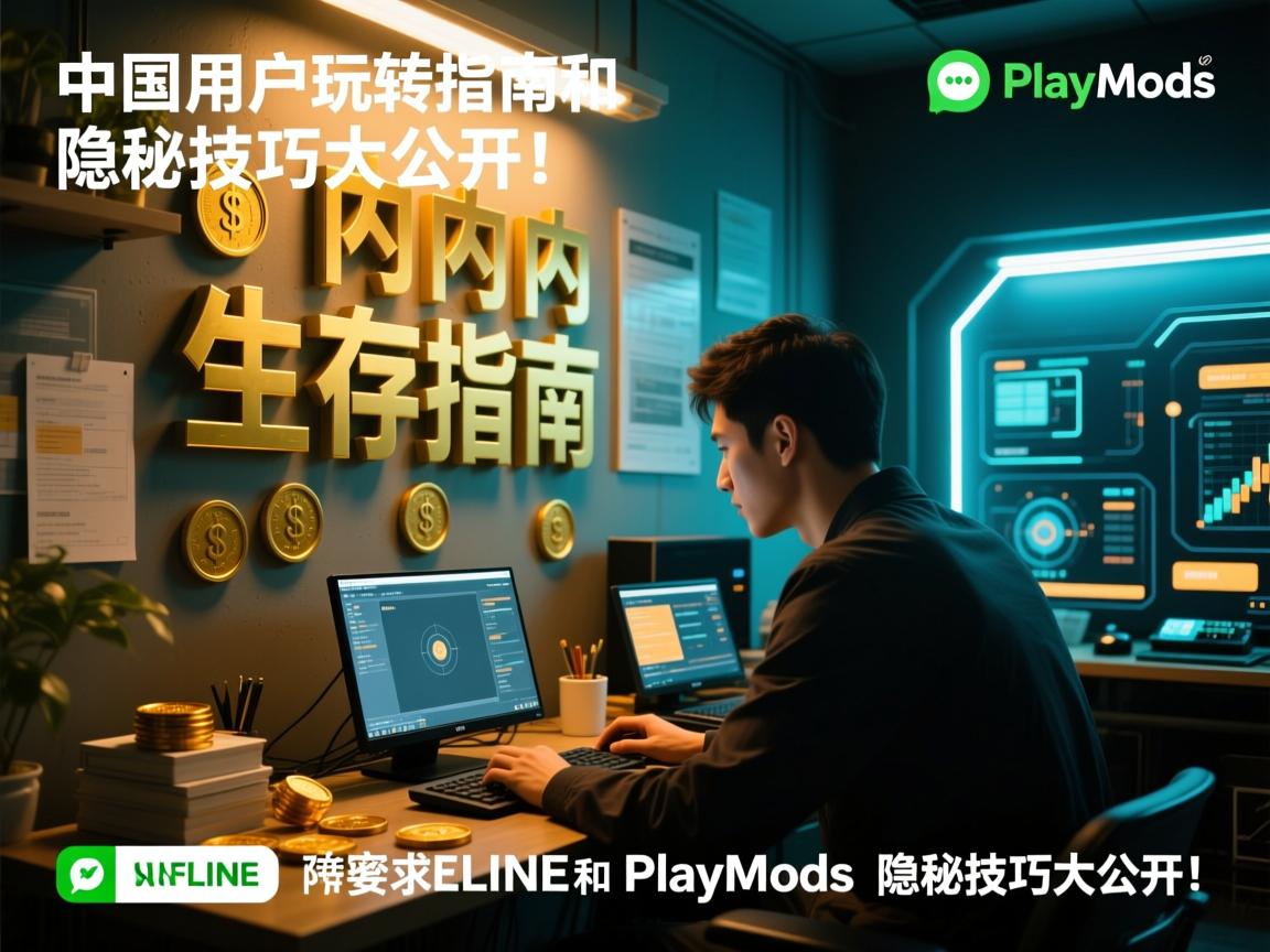 墙内生存指南,中国用户玩转LINE和PlayMods的隐秘技巧大公开!