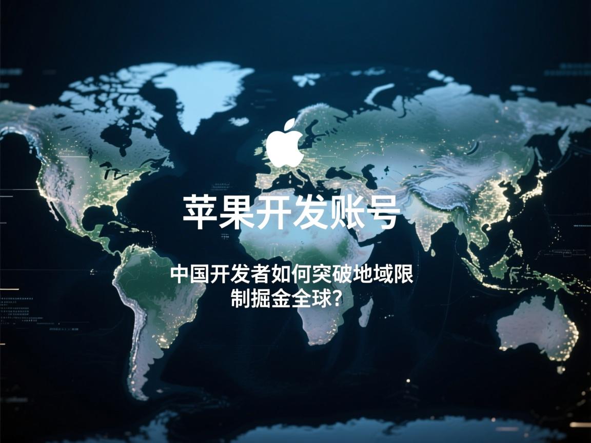 苹果开发账号发海外,中国开发者如何突破地域限制掘金全球?