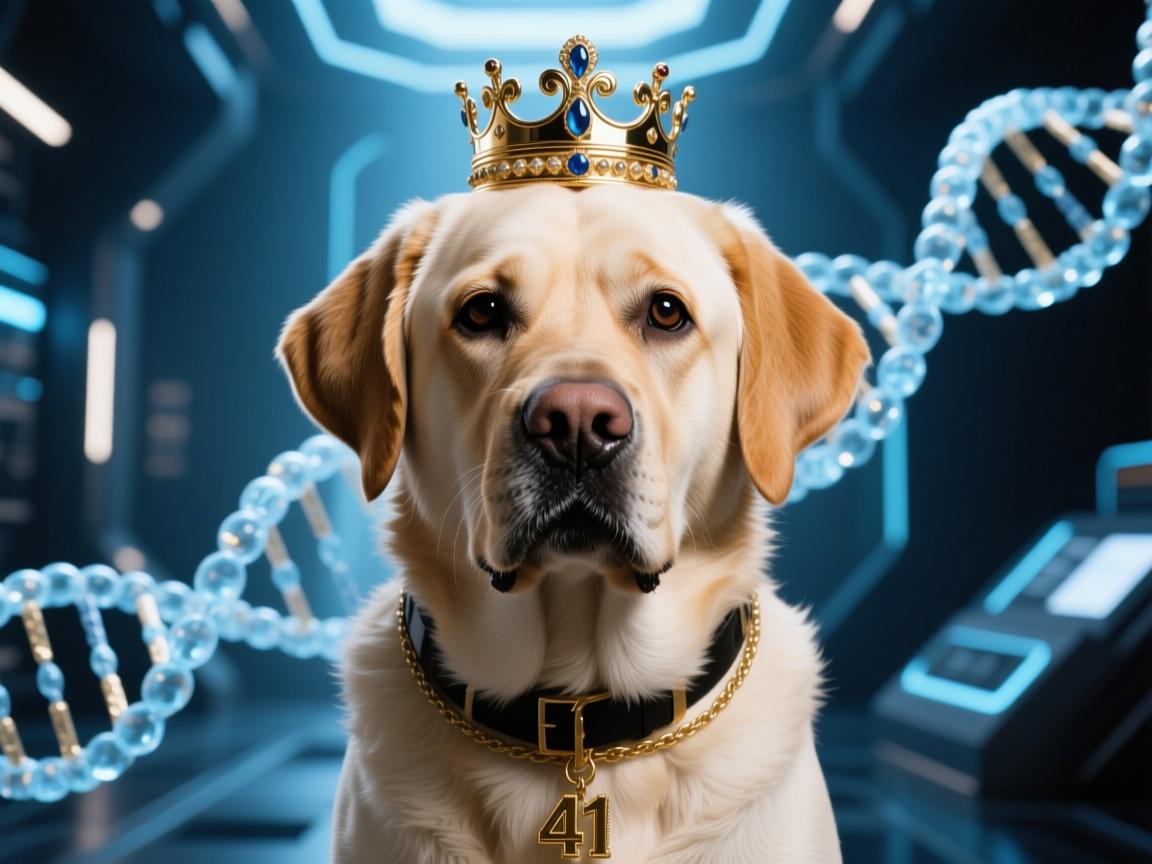 拉布拉多变种41,天价犬王背后的基因狂想与伦理深渊