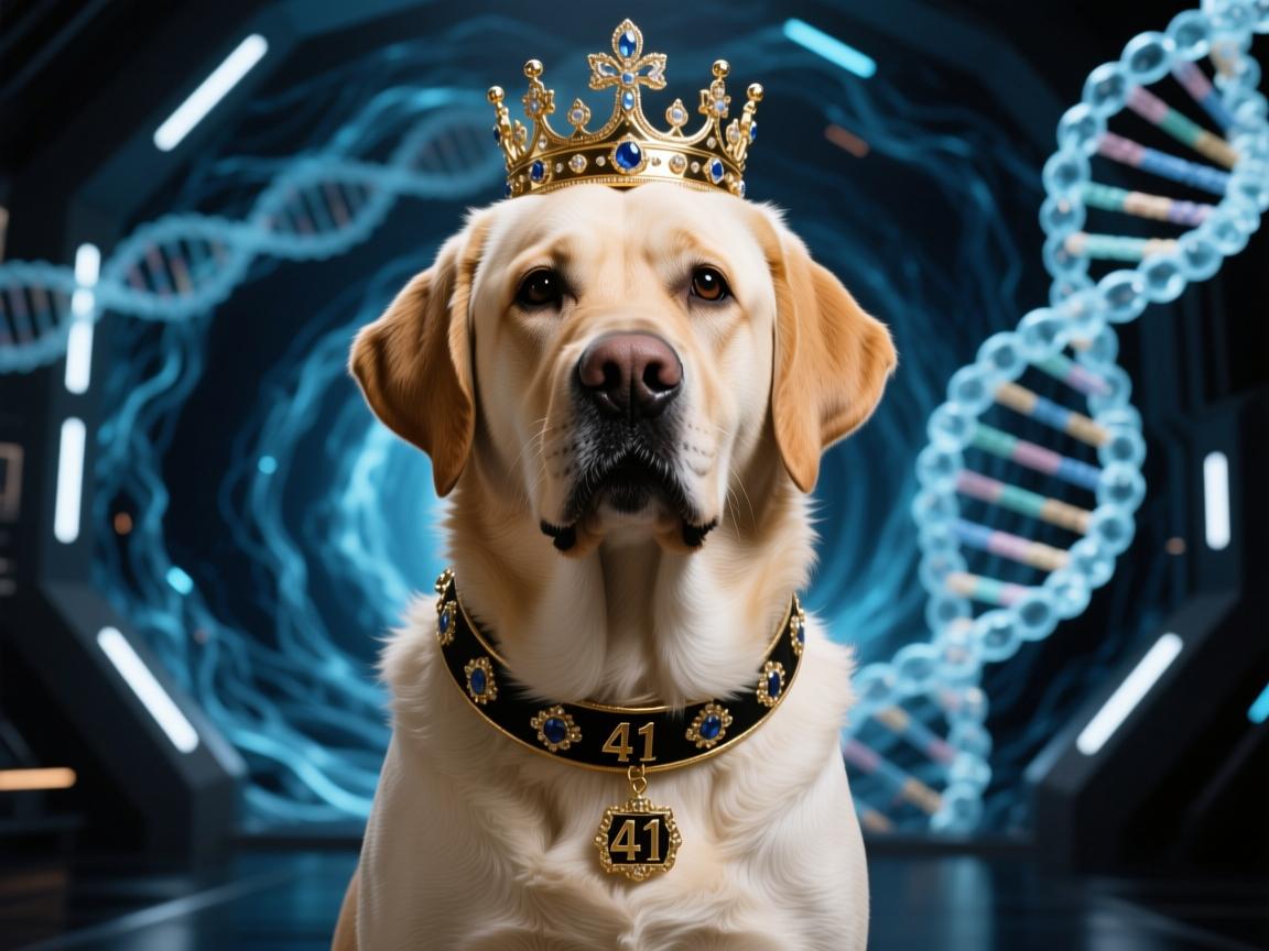 拉布拉多变种41,天价犬王背后的基因狂想与伦理深渊