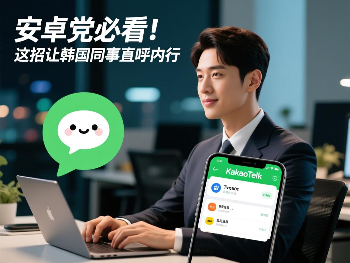 安卓党必看!KakaoTalk提示音魔改全攻略,这招让韩国同事直呼内行