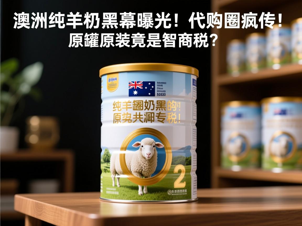 澳洲纯羊奶粉黑幕曝光!代购圈疯传的原罐原装竟是智商税?