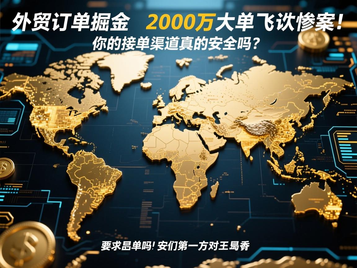 外贸订单掘金地图,2000万大单飞单惨案!你的接单渠道真的安全吗?