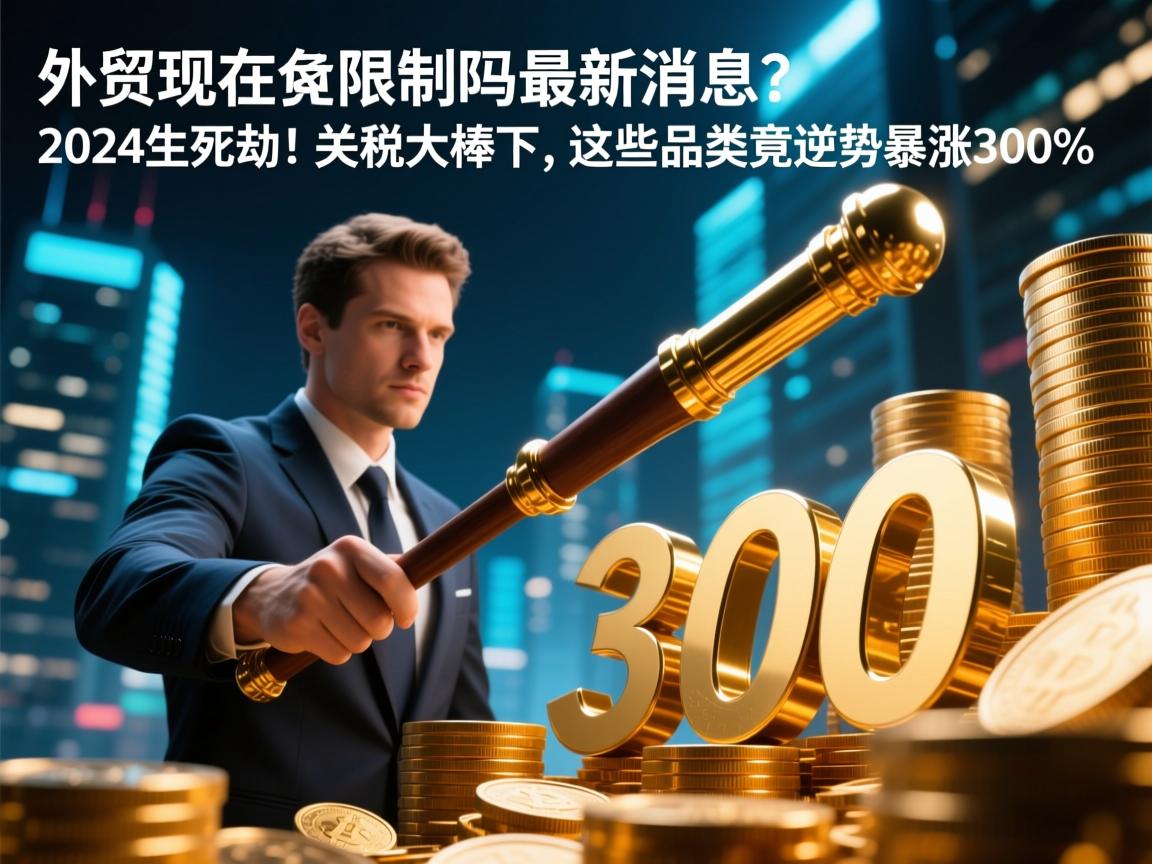 外贸现在受限制吗最新消息?2024生死劫!关税大棒下,这些品类竟逆势暴涨300%