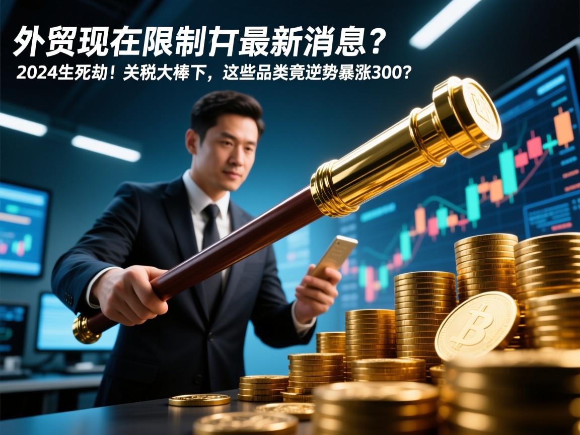 外贸现在受限制吗最新消息?2024生死劫!关税大棒下,这些品类竟逆势暴涨300%