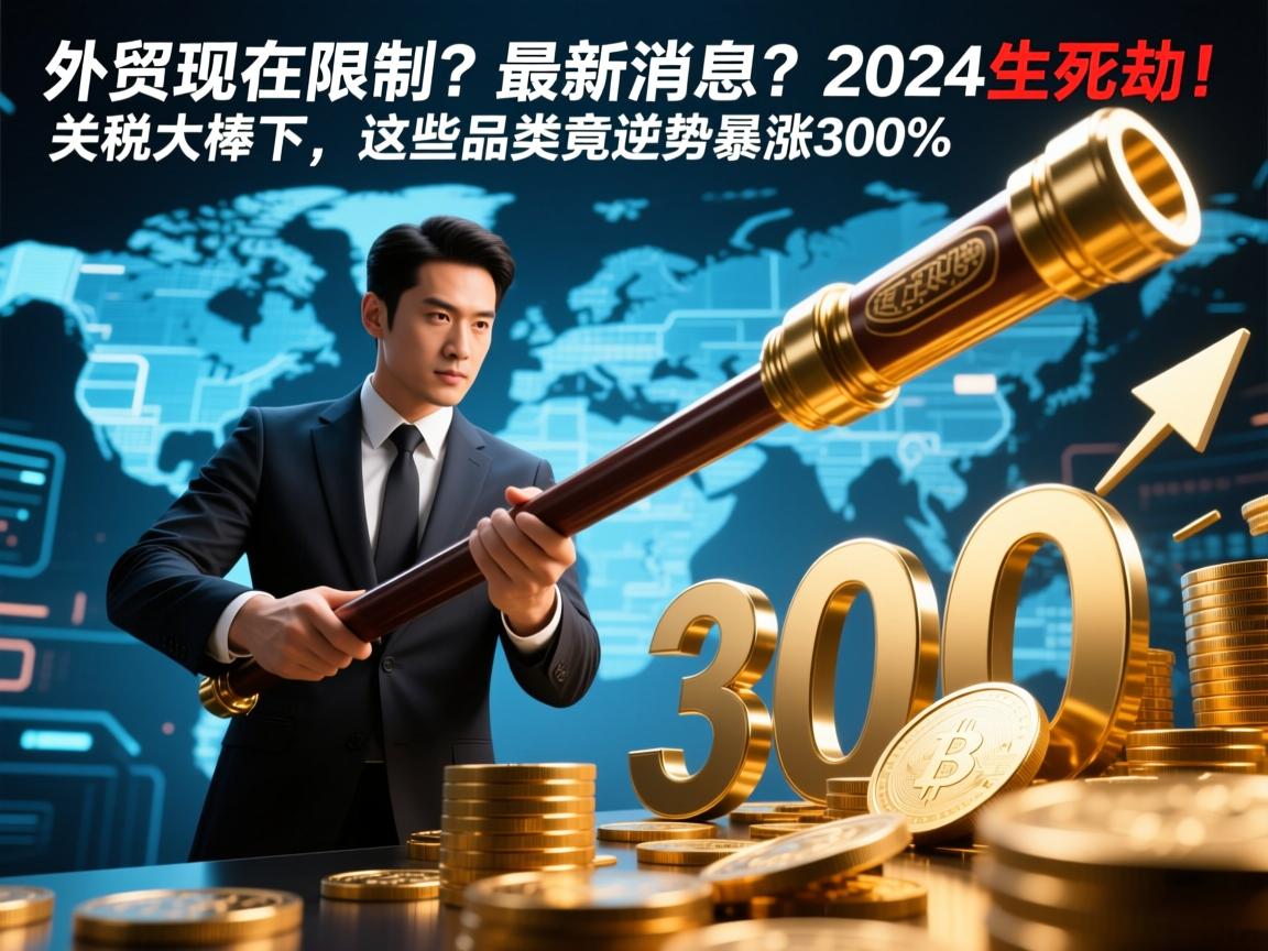 外贸现在受限制吗最新消息?2024生死劫!关税大棒下,这些品类竟逆势暴涨300%