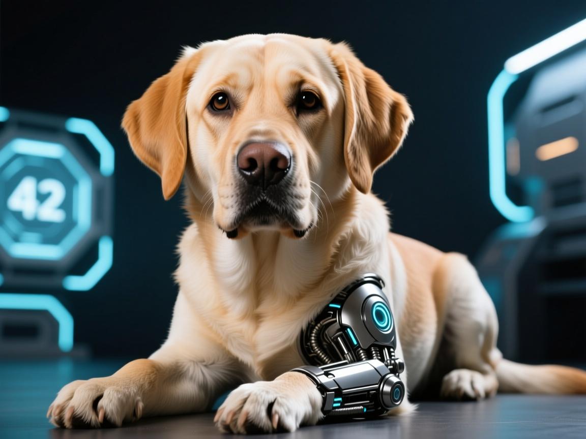 拉布拉多变种42饲养指南,百万身价生化犬竟被新手当土狗养?网友炸锅!