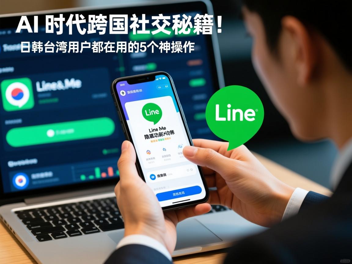 AI时代跨国社交秘籍,Line和Line Me隐藏功能大揭秘!日韩台用户都在用的5个神操作