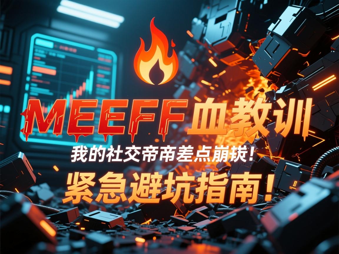 🔥MEEFF登录血泪教训,一个误操作,我的社交帝国差点崩塌!紧急避坑指南