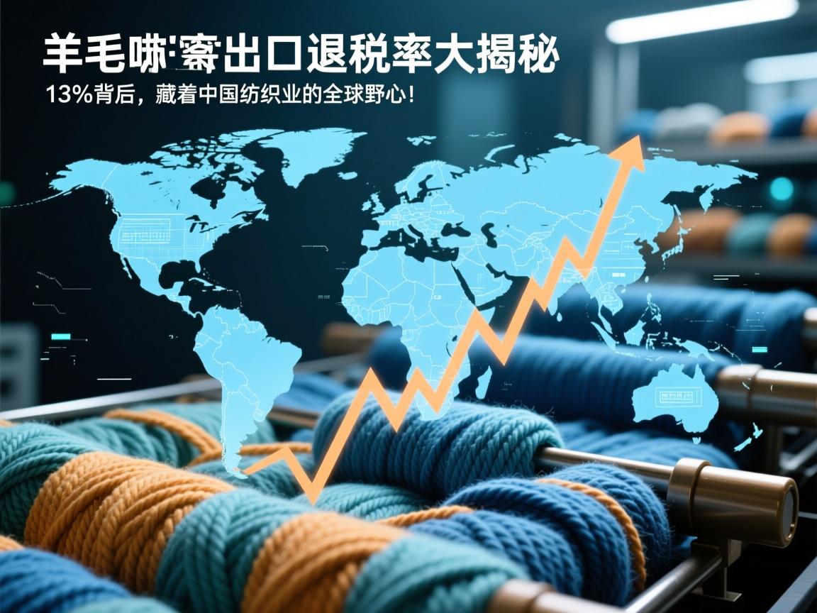 羊毛线出口退税率大揭秘，13%背后，藏着中国纺织业的全球野心！
