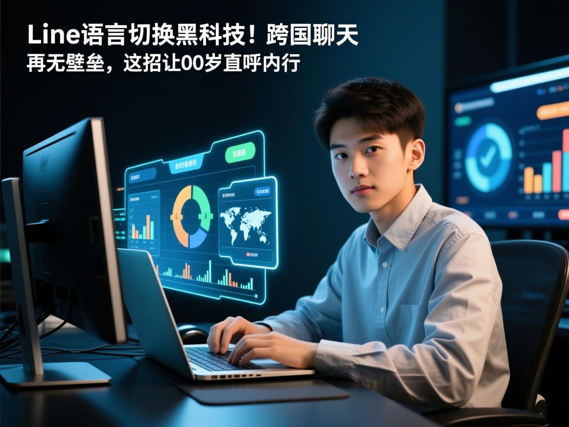 Line语言切换黑科技!跨国聊天再无壁垒,这招让00后直呼内行
