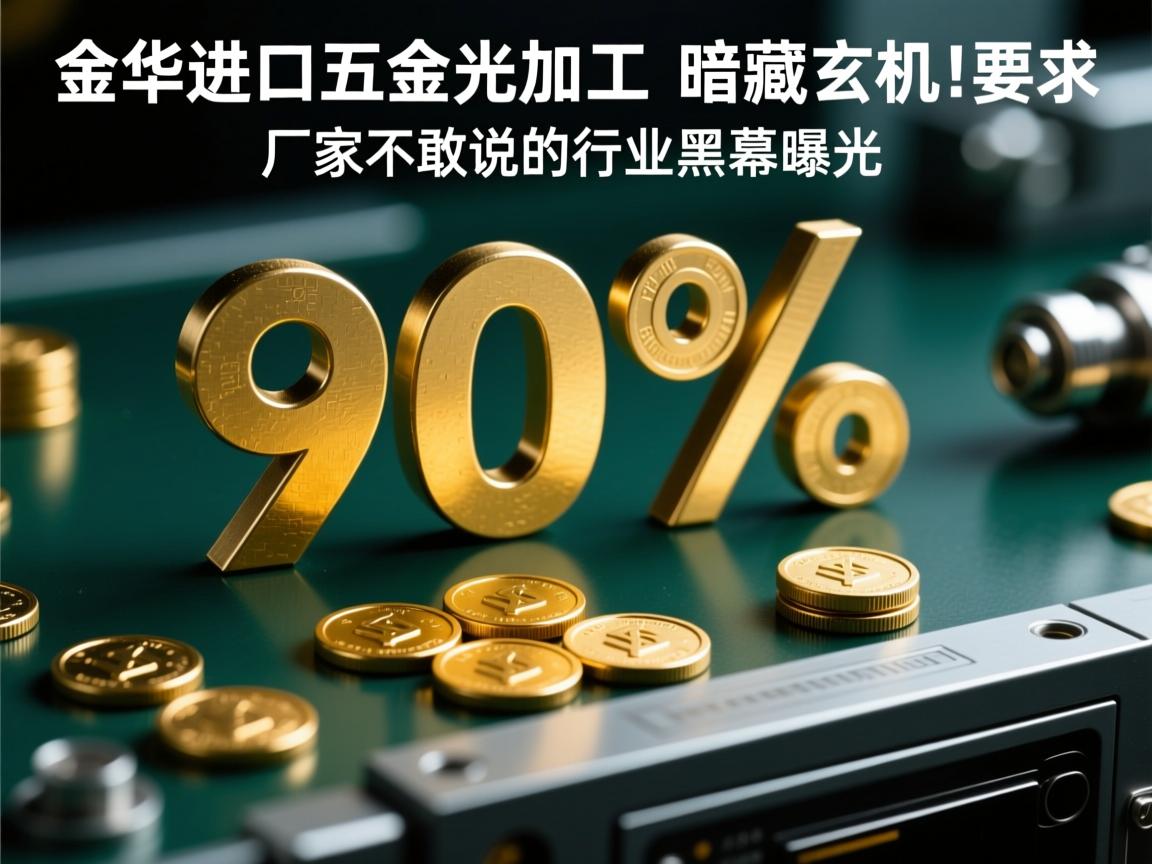 金华进口五金感光加工,暗藏玄机!90%厂家不敢说的行业黑幕曝光
