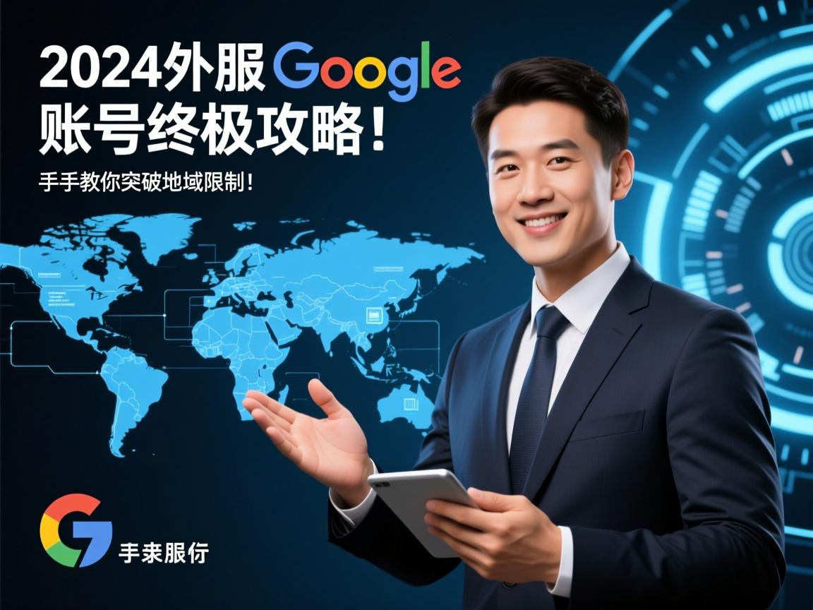 2024外服谷歌账号终极攻略,手把手教你突破地域限制!