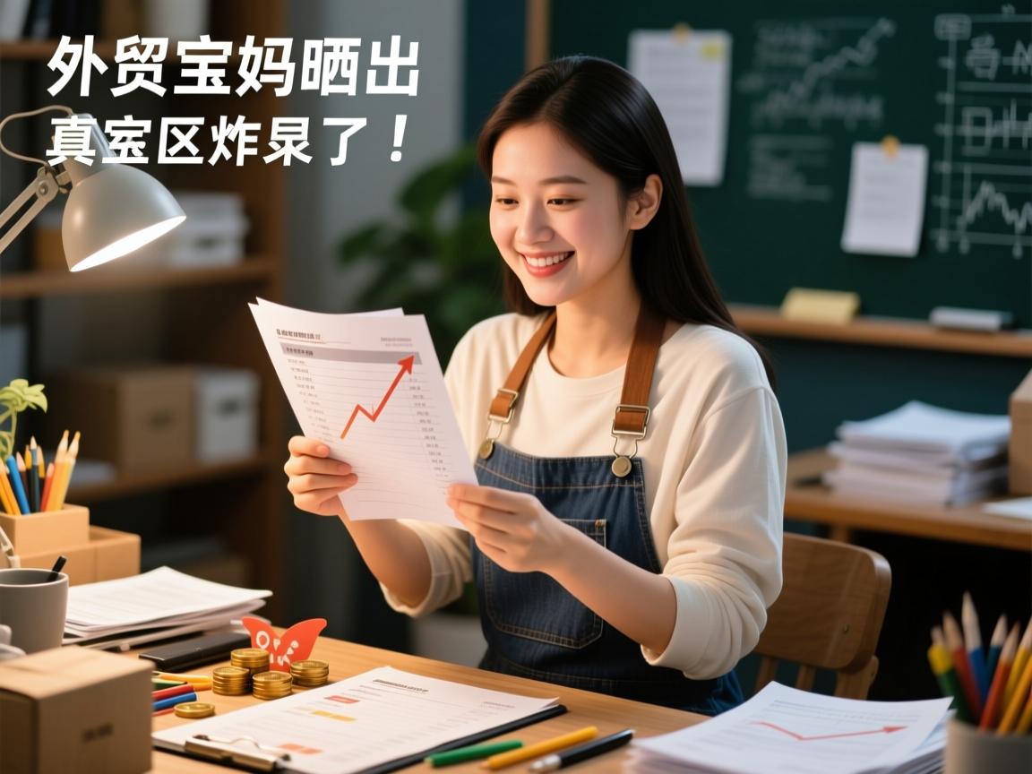 外贸手工副业暴雷?95后宝妈晒出真实收入单,评论区炸锅了!