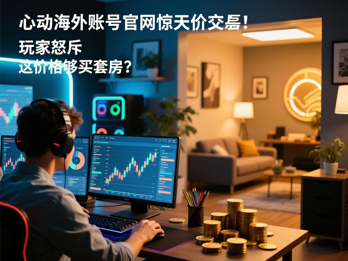 心动海外账号官网惊现天价交易!玩家怒斥,这价格够买套房?