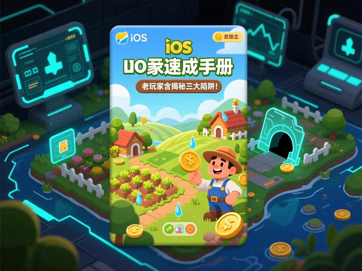 iOS农场主速成手册,0元解锁全地图攻略,老玩家含泪揭秘三大陷阱!