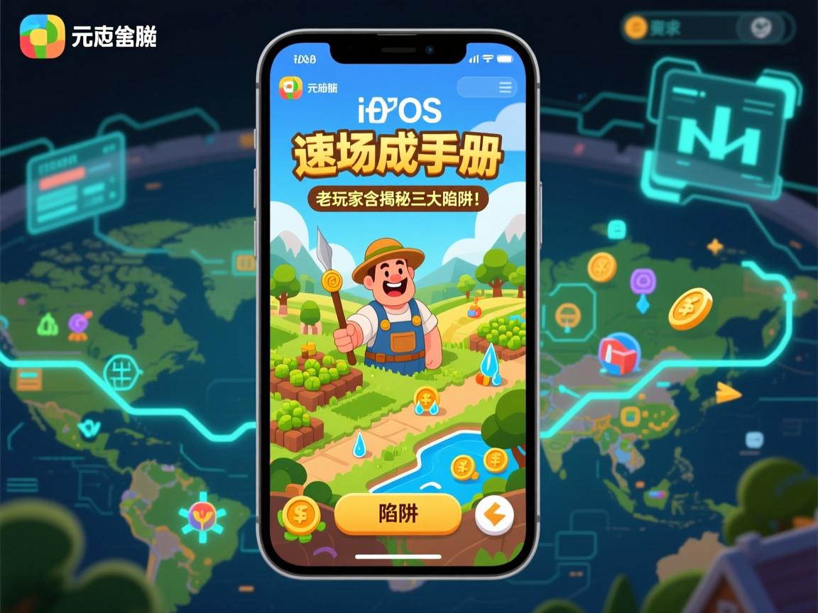 iOS农场主速成手册,0元解锁全地图攻略,老玩家含泪揭秘三大陷阱!