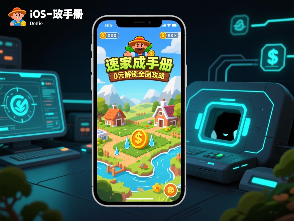 iOS农场主速成手册,0元解锁全地图攻略,老玩家含泪揭秘三大陷阱!