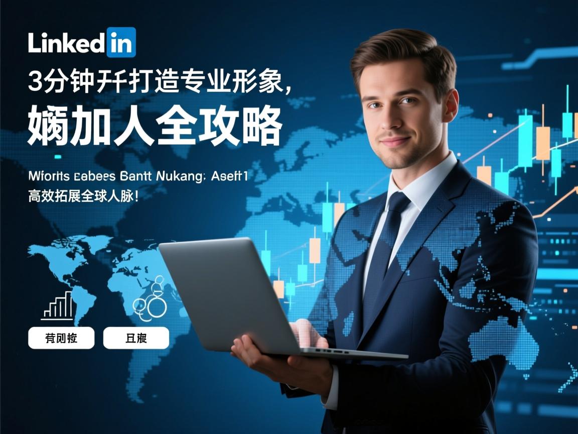 LinkedIn简历上传与加人全攻略,3分钟打造专业形象,高效拓展全球人脉!