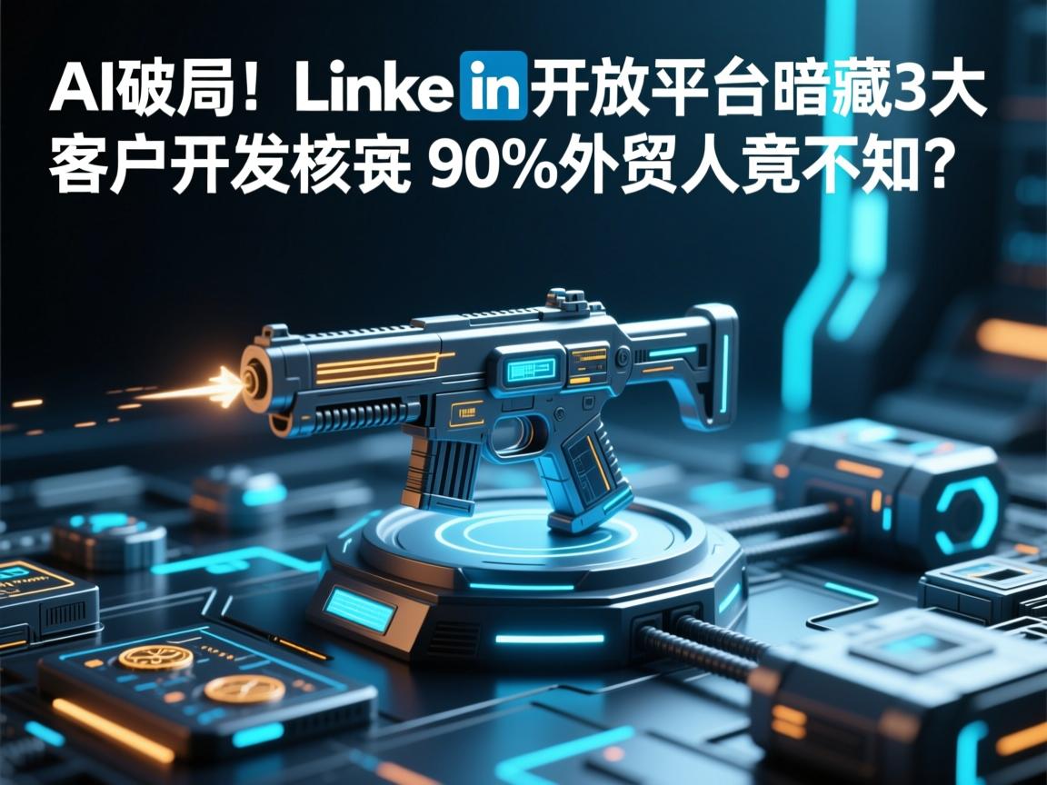 AI破局！LinkedIn开放平台暗藏3大客户开发核武器，90%外贸人竟不知？
