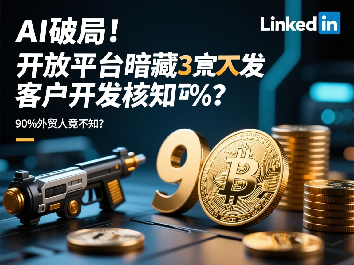 AI破局!LinkedIn开放平台暗藏3大客户开发核武器,90%外贸人竟不知?