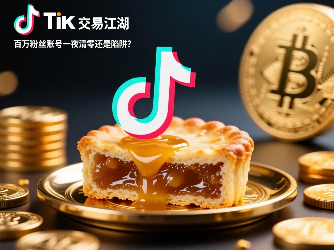 TikTok账号交易江湖，百万粉丝账号一夜清零，跨境掘金是馅饼还是陷阱？