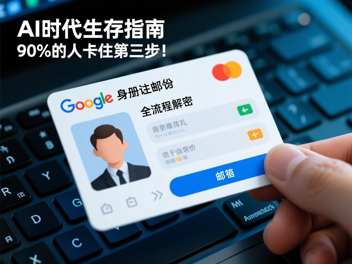 AI时代生存指南,谷歌身份证注册邮箱全流程解密,90%的人卡在第三步!