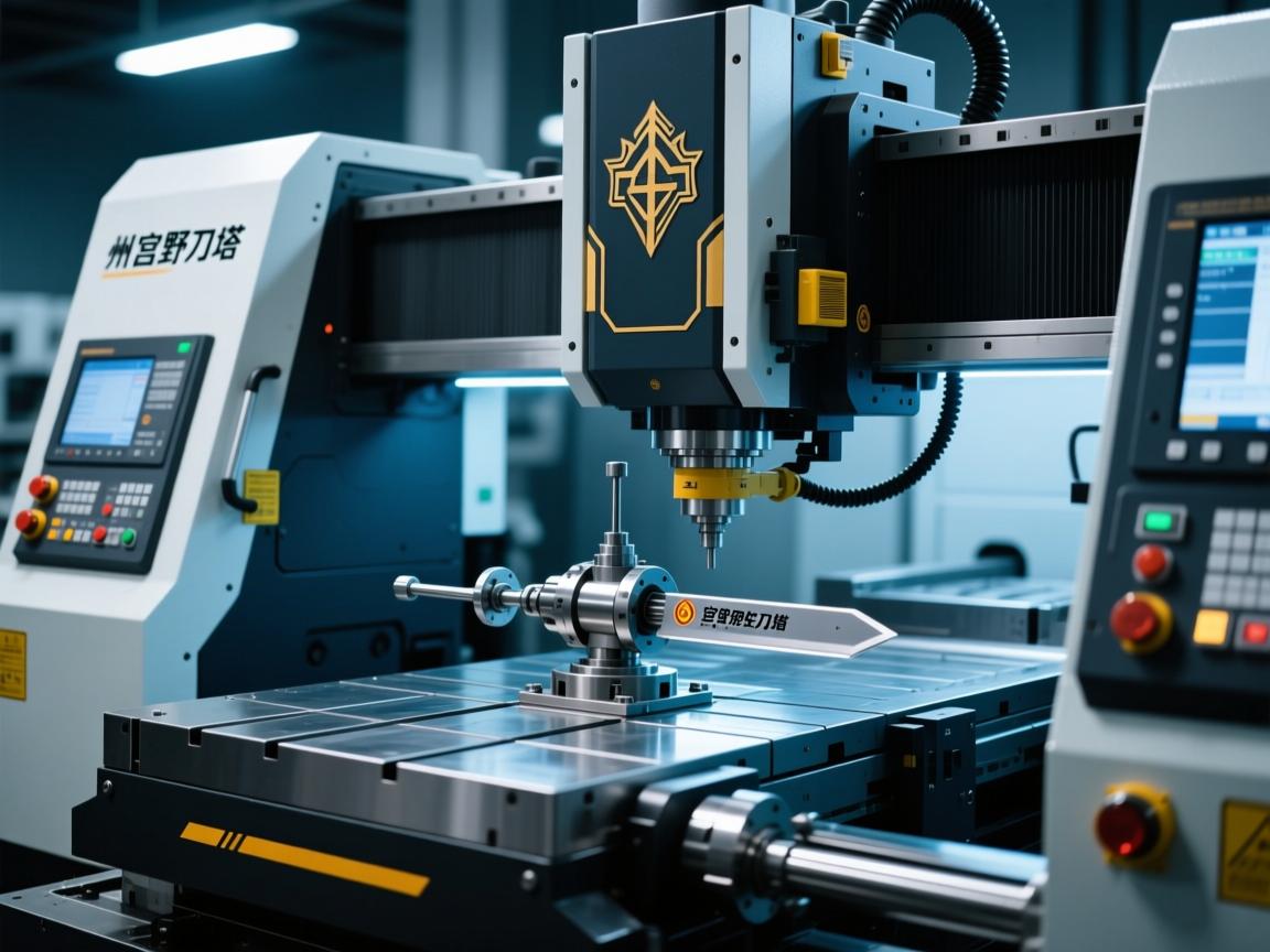 胶州宫野刀塔机床,进口设备原点校准的生死劫!