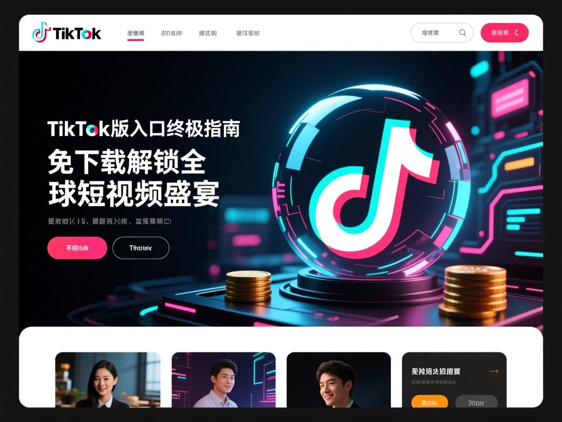 TikTok网页版入口终极指南,免下载解锁全球短视频盛宴