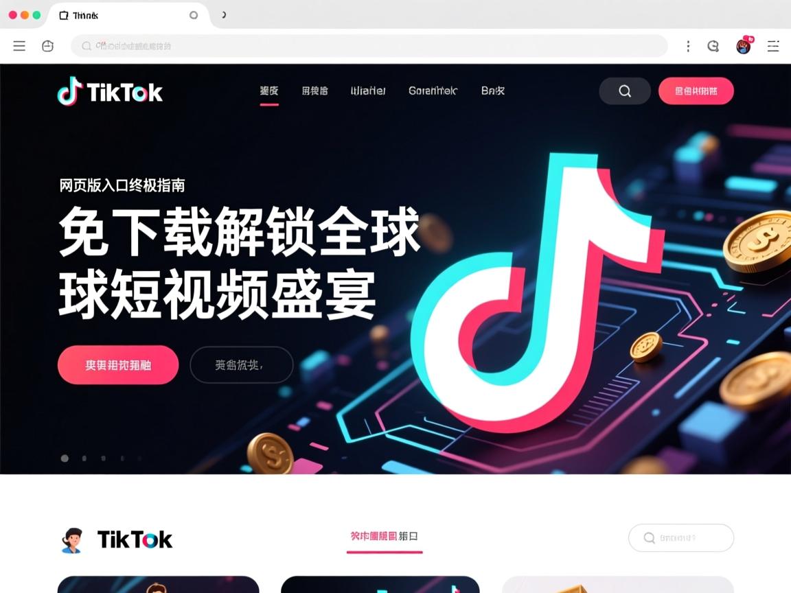 TikTok网页版入口终极指南,免下载解锁全球短视频盛宴