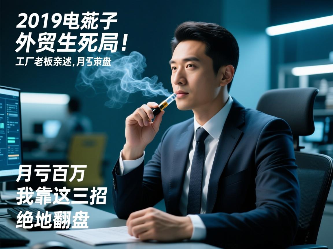 2019电子烟外贸生死局!工厂老板亲述,月亏百万,我靠这三招绝地翻盘
