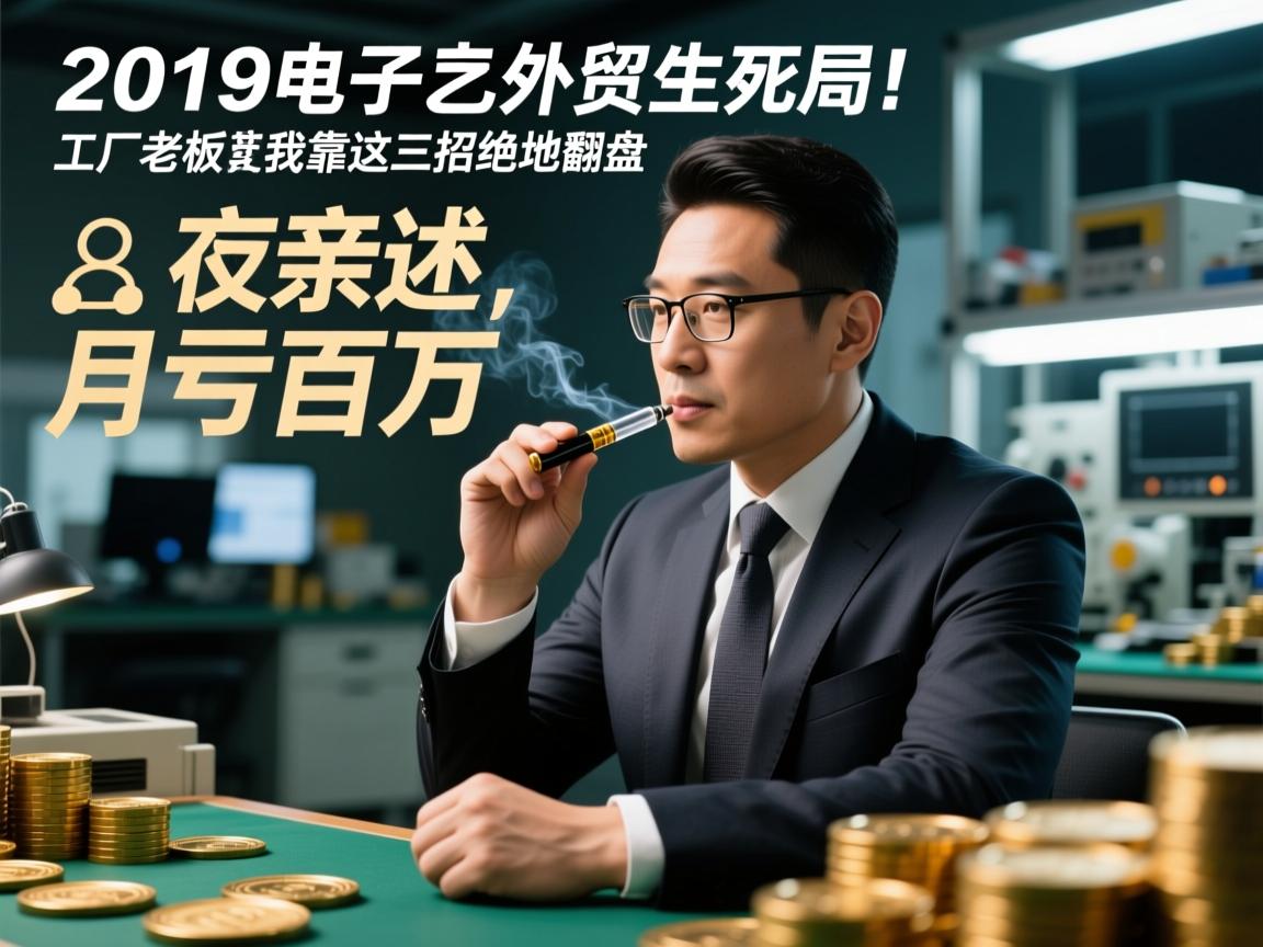 2019电子烟外贸生死局!工厂老板亲述,月亏百万,我靠这三招绝地翻盘