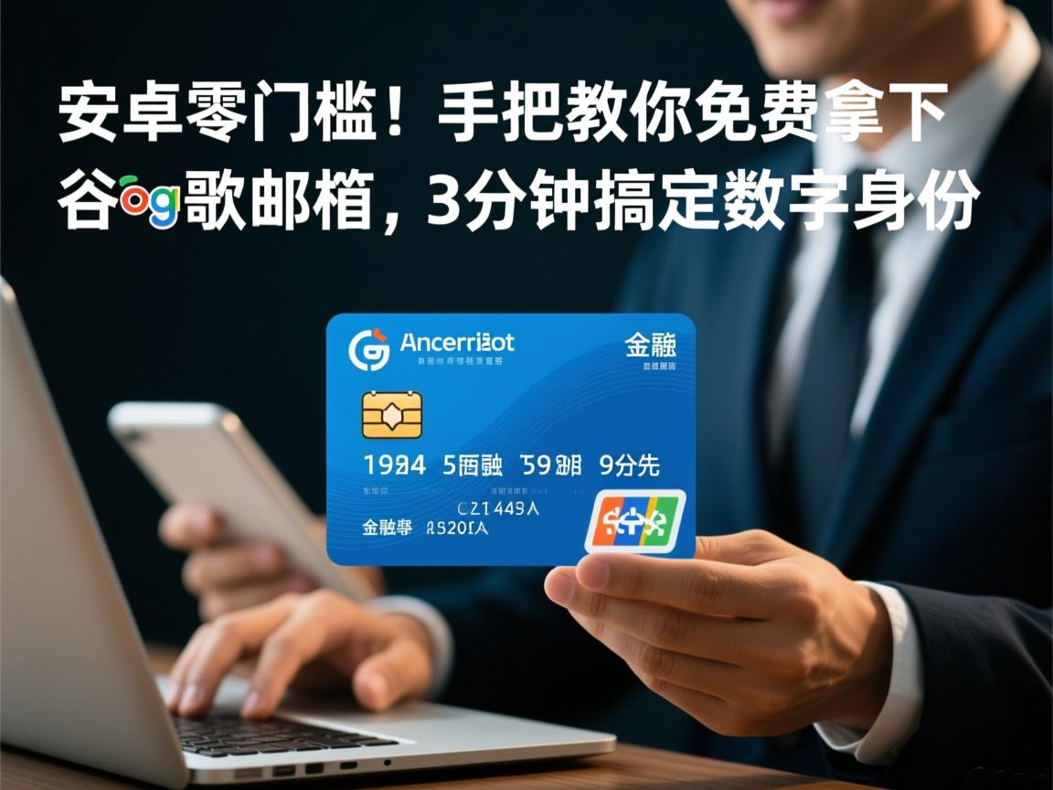 安卓零门槛!手把手教你免费拿下谷歌邮箱,3分钟搞定数字身份