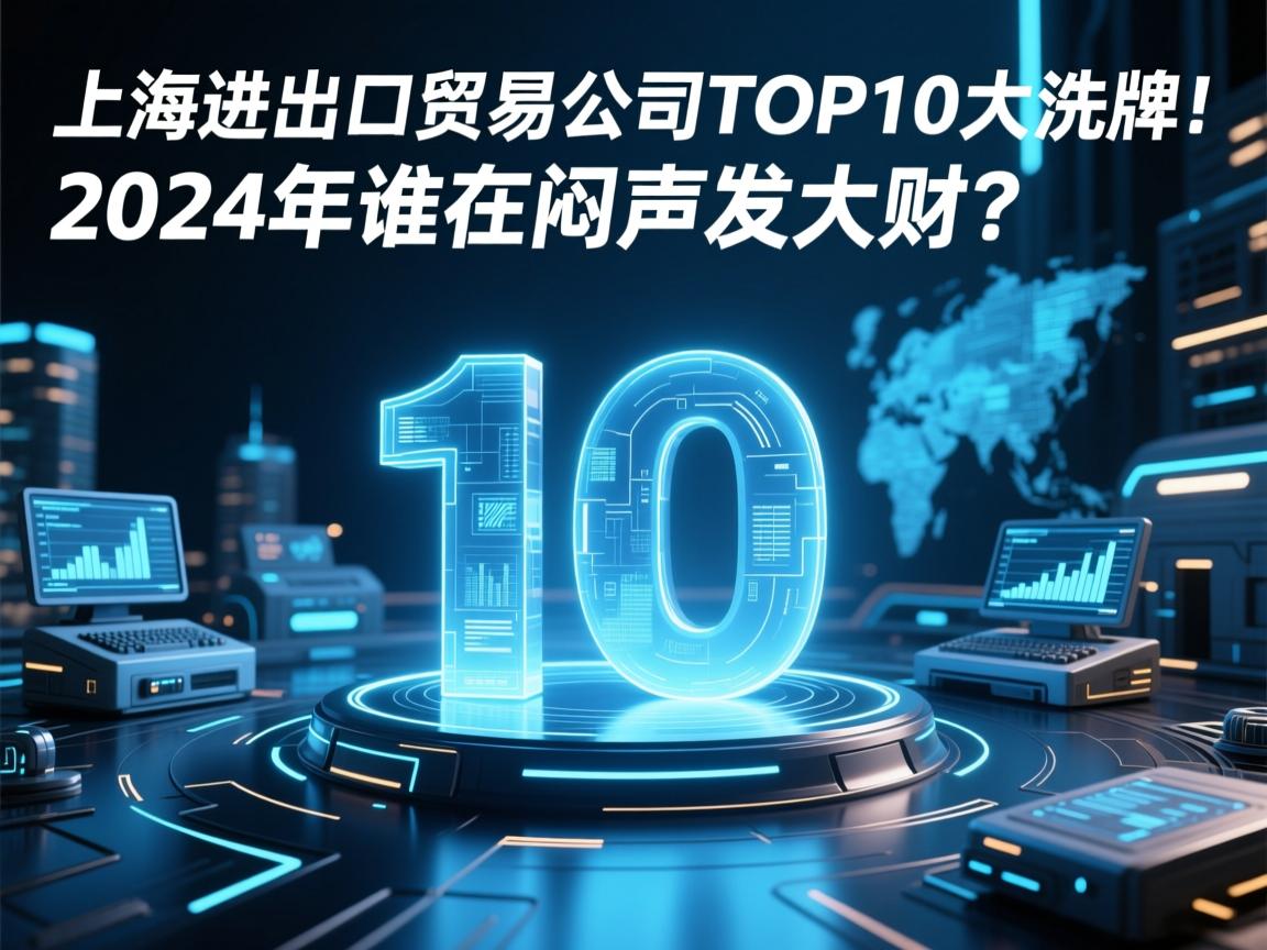 上海进出口贸易公司TOP10大洗牌!2024年谁在闷声发大财?