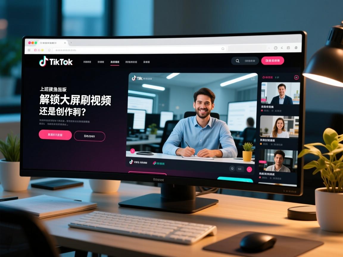 详细阅读:TikTok网页版,解锁大屏刷视频的终极指南,上班摸鱼神器还是创作利器? TikTok网页版,解锁大屏刷视频的终极指南,上班摸鱼神器还是创作利器?