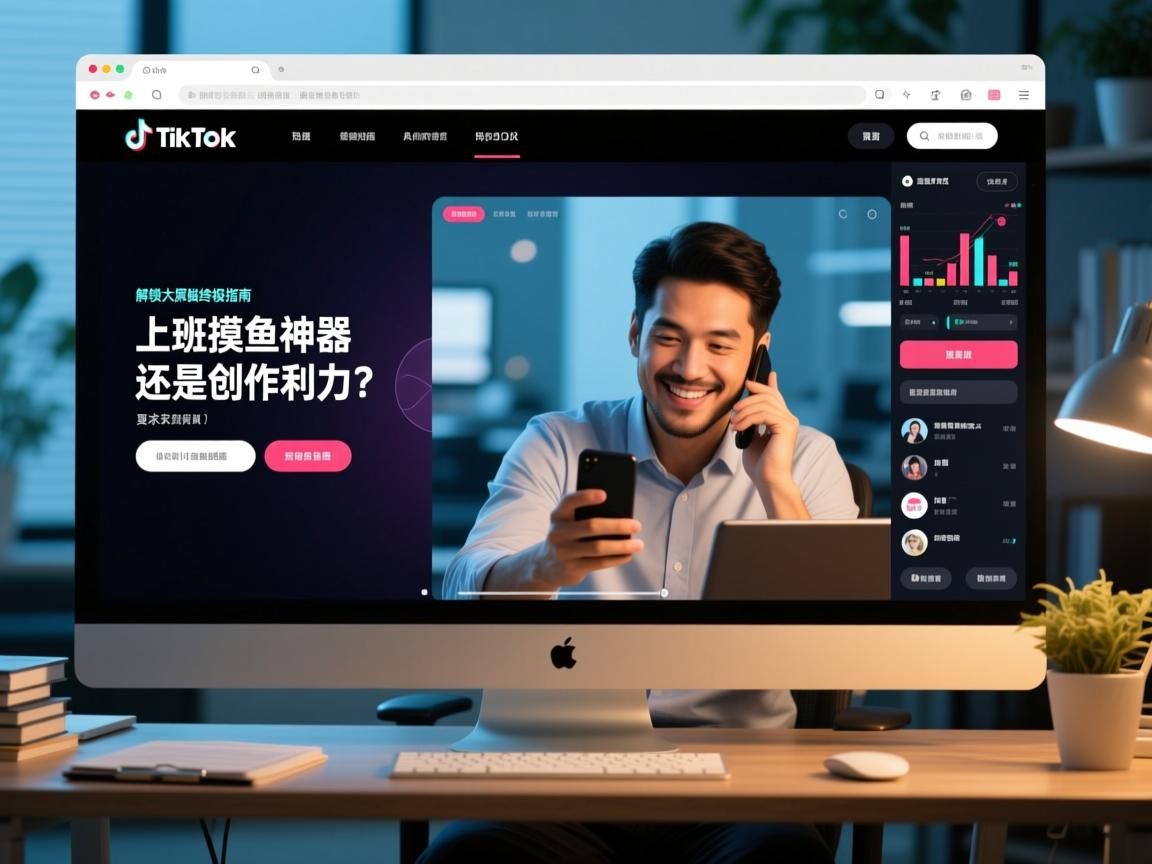 TikTok网页版,解锁大屏刷视频的终极指南,上班摸鱼神器还是创作利器?