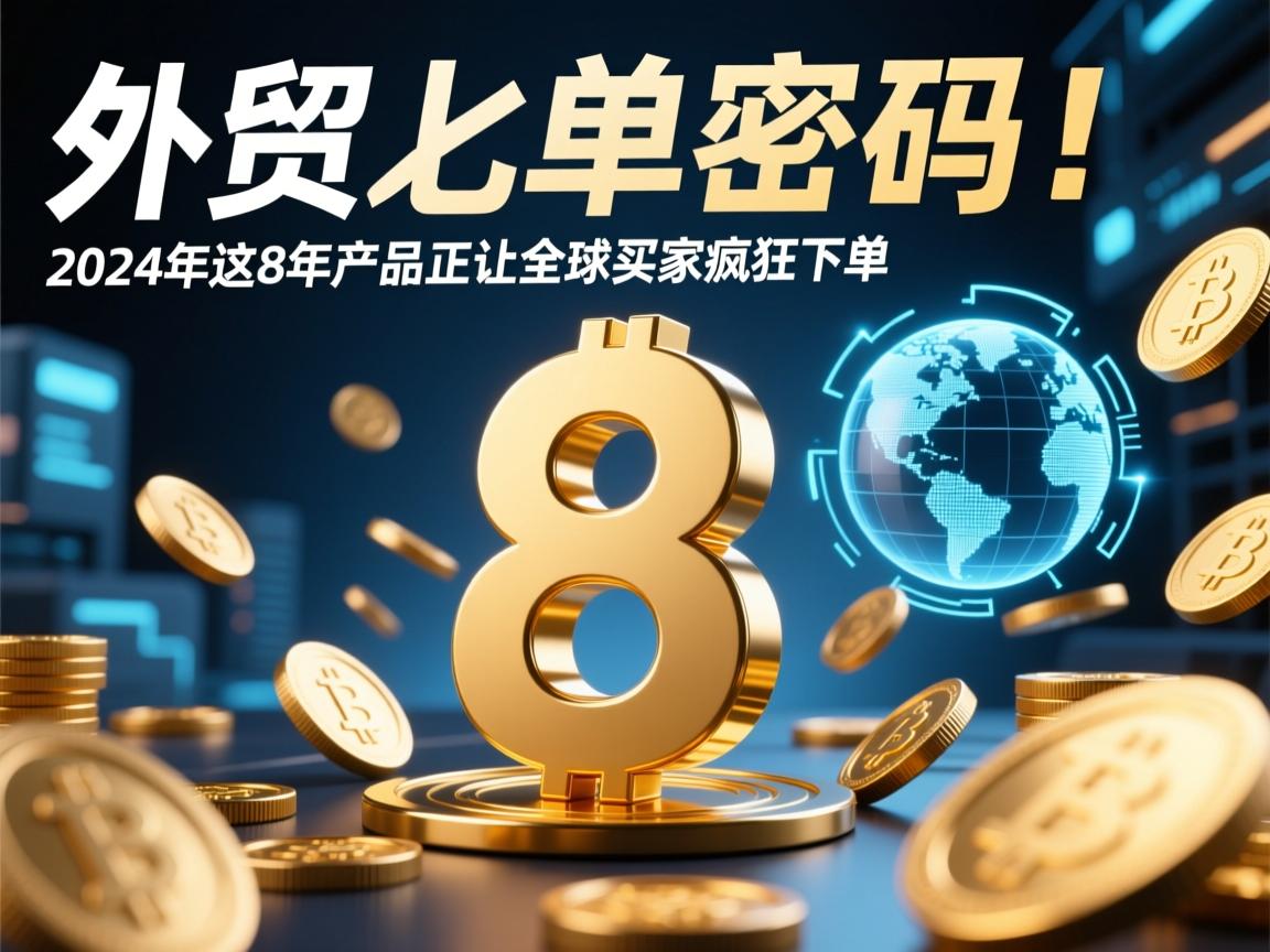 外贸爆单密码！2024年这8类产品正让全球买家疯狂下单