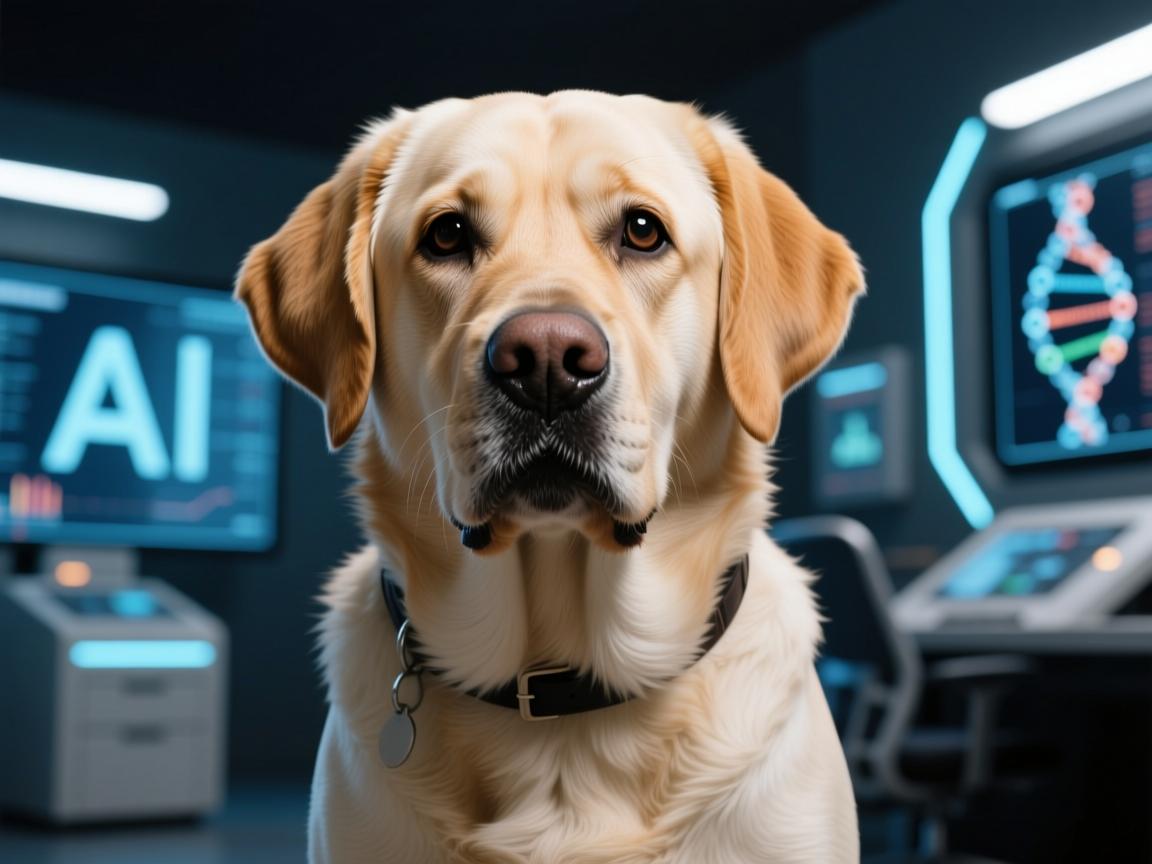 AI基因革命！拉布拉多变种43颠覆认知，原版犬主集体破防实录