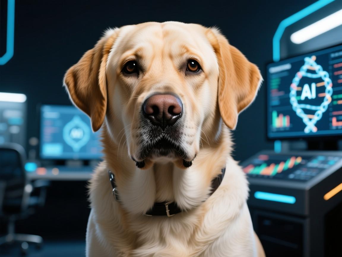 AI基因革命!拉布拉多变种43颠覆认知,原版犬主集体破防实录