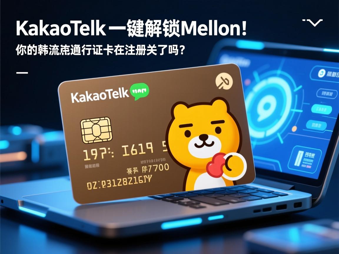 KakaoTalk一键解锁Melon!你的韩流通行证卡在注册关了吗?