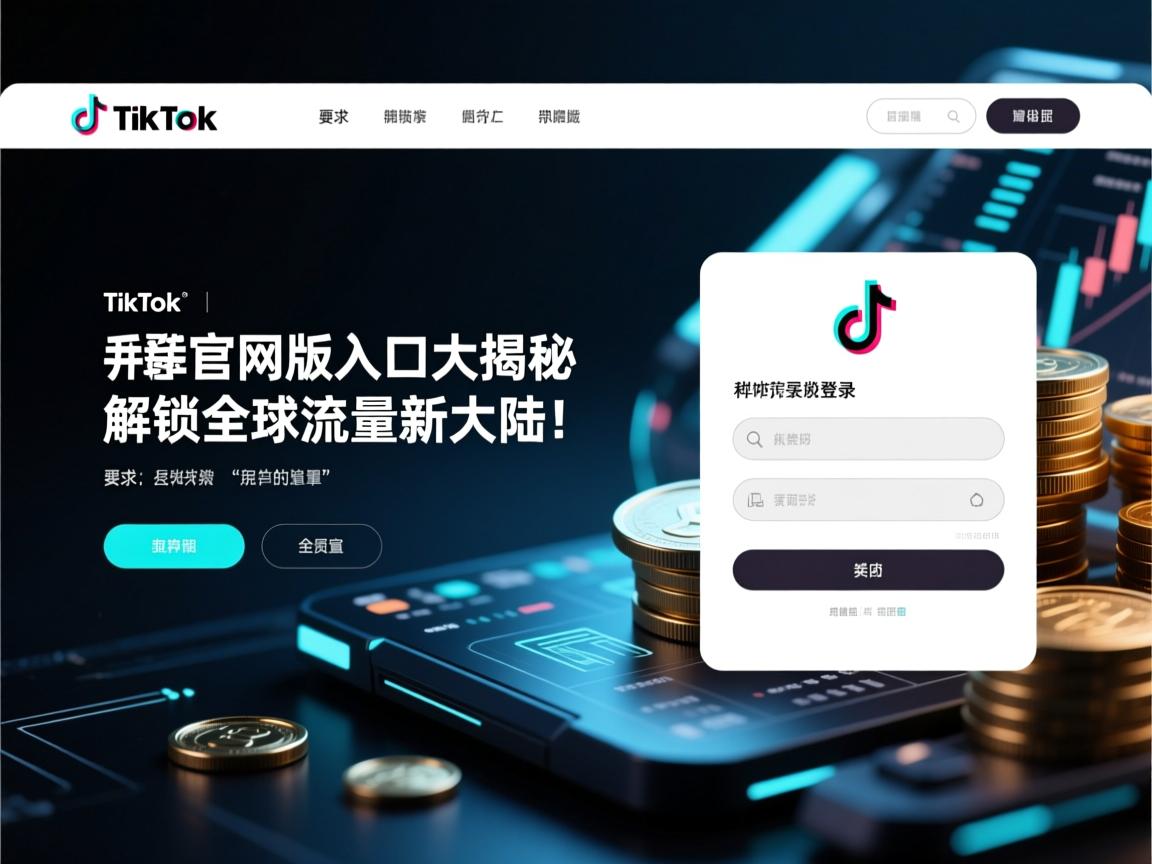 TikTok官网网页版登录入口大揭秘,解锁全球流量新大陆!