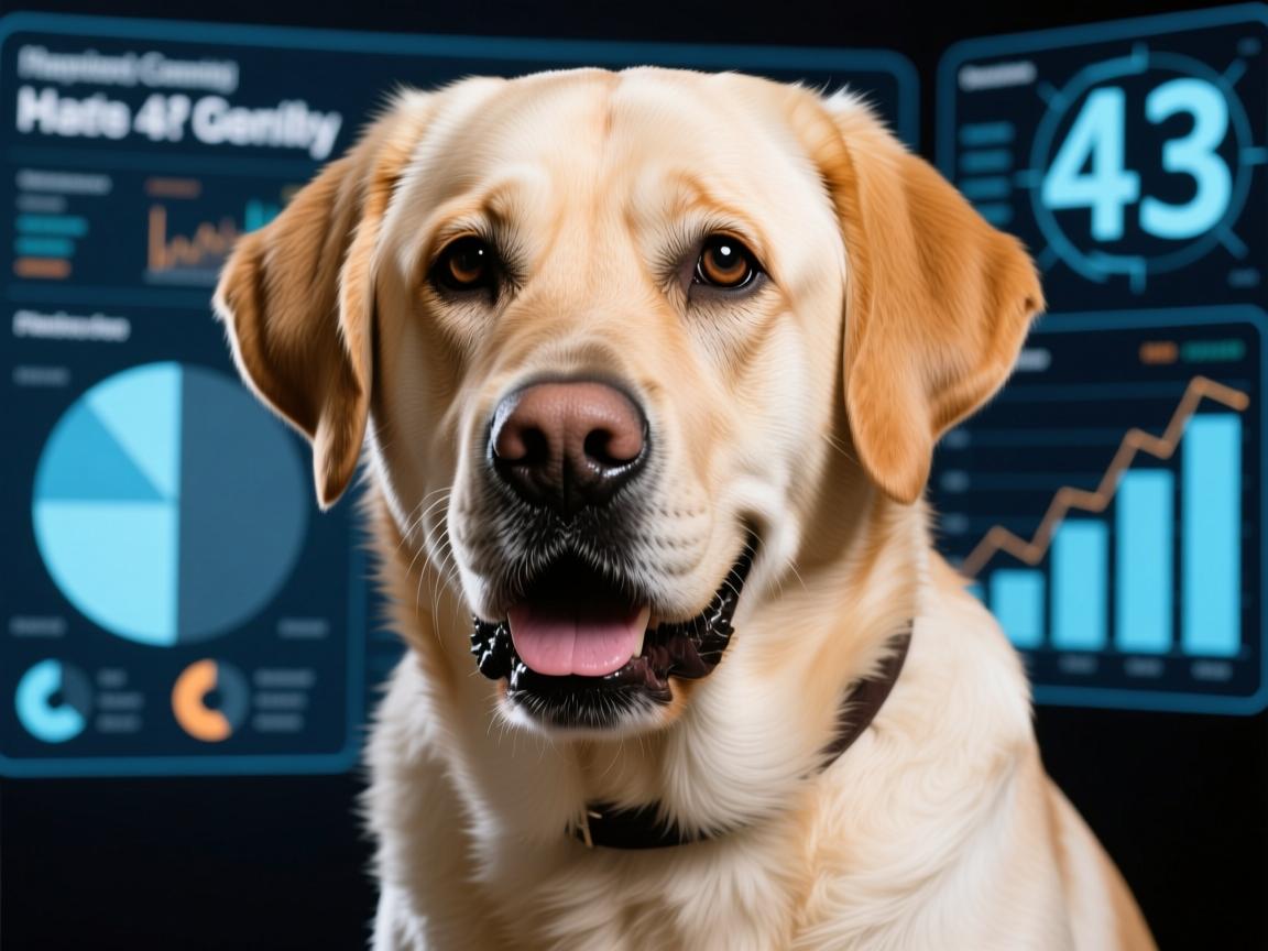拉布拉多变种43智商逆天?实测数据颠覆犬类智商排行榜!