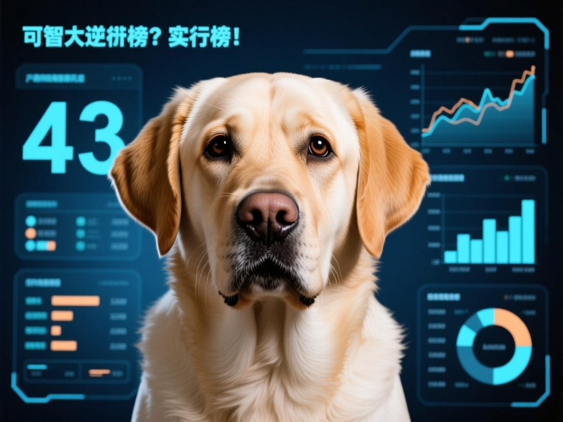 拉布拉多变种43智商逆天?实测数据颠覆犬类智商排行榜!