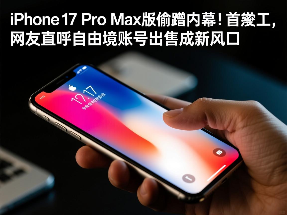 iPhone 17 Pro Max日版偷跑内幕！苹果员工泄密首发价，网友直呼自由境账号出售成新风口