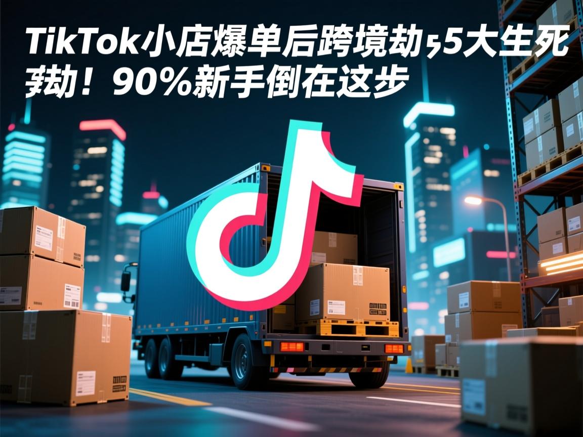 详细阅读:TikTok小店爆单后,跨境物流的5大生死劫!90%新手倒在这步 TikTok小店爆单后,跨境物流的5大生死劫!90%新手倒在这步
