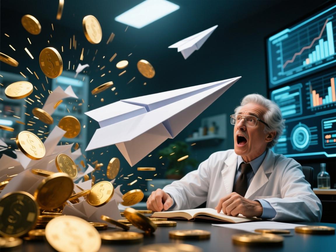 纸飞机失控之谜,翻滚背后竟藏物理学家也震惊的真相!