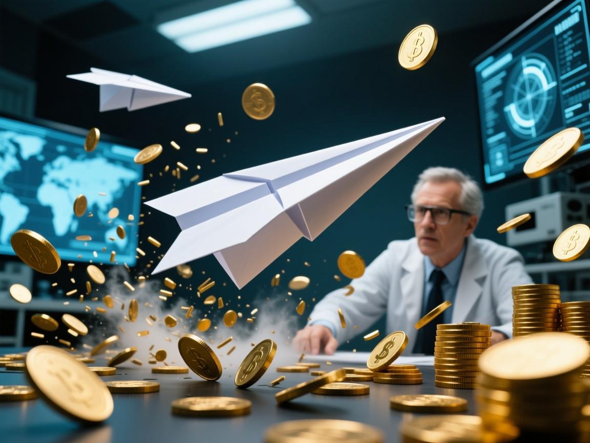 纸飞机失控之谜,翻滚背后竟藏物理学家也震惊的真相!