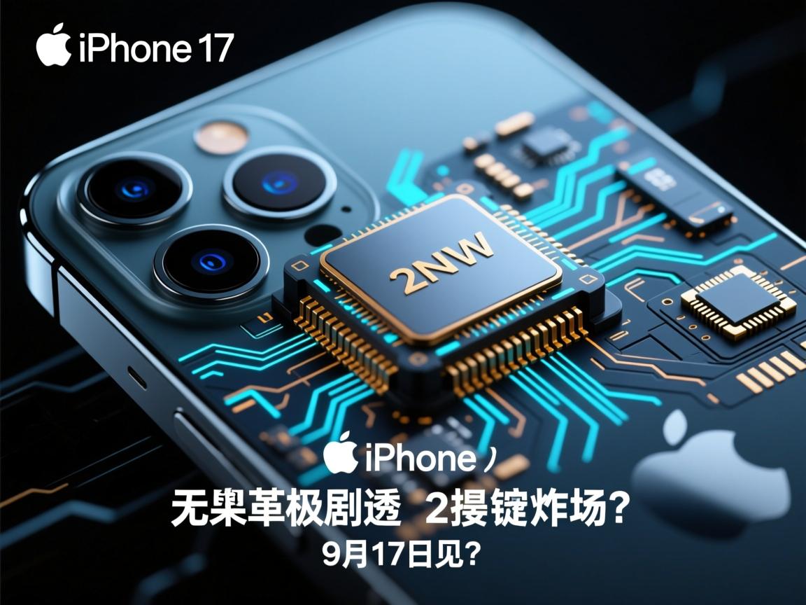 苹果iPhone 17终极剧透,无按键革命、2nm芯片炸场,9月17日见?